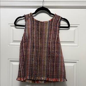 Maeve anthropology Multicolor Sleeveless Knit Top new